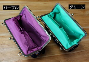 【受注生産品】がま口フラップバッグ(小)【ドクロ金襴】<がまぐち/がまぐち財布/手作り/和雑貨/京都/あやの小路>【楽ギフ_包装】