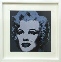 アートフレーム Andy Warhol Marilyn Monroe (Marilyn), 1967 (black)/インテリア 壁掛け 額入り 額装込 風景画 油絵 ポスター アート アートパネル リビング 玄関 プレゼント モダン アートフレーム おしゃれ 飾る Lサイズ