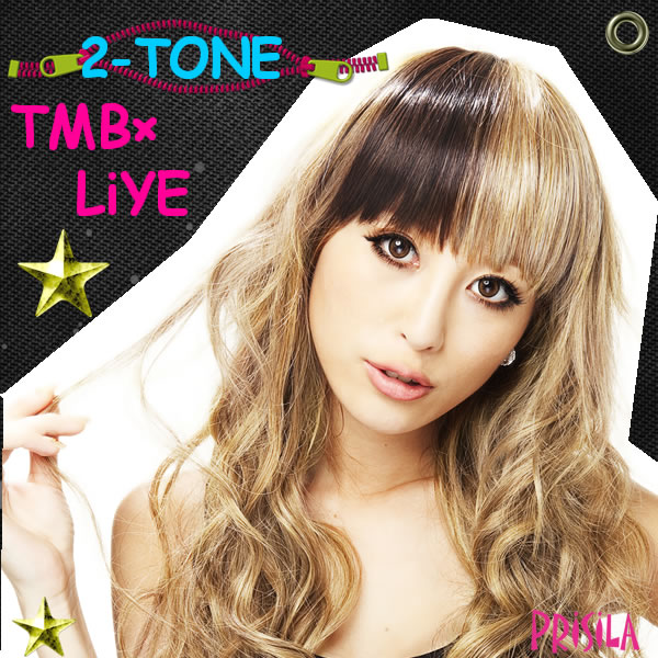 【15％OFF】耐熱仕様！前髪ウィッグ（前髪エクステ）「ぱっつんシャギーちゃん」★限定2トーンカラー★TMBxLiYE★モデル：山本優希