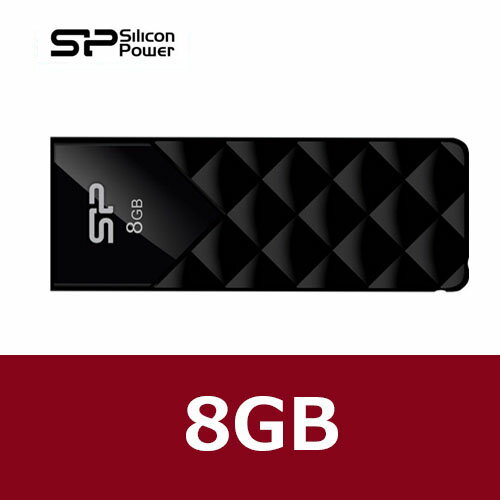 Silicon−Power【シリコンパワー】 スライド式USBメモリー 8GB ／SP00…...:azmall:10001764