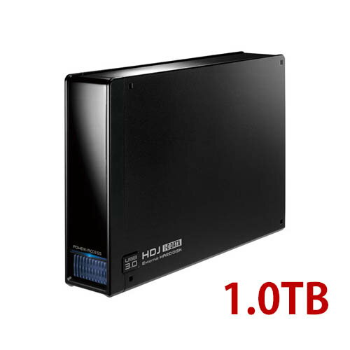 IOデータ　USB3.0対応外付けハードディスク 1.0TB／HDJ-UT1.0B...:azmall:10003342