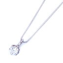 ダイヤモンドジュエリー ネックレス プラチナ ダイヤモンド ネックレス 0.1カラット 鑑別カード付 DPTNC016 アクセサリー ジュエリー ブランド シンプル