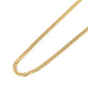 喜平 18金 6面W ネックレス kn0jk60555 メンズアクセサリー 中留S造幣局検定マーク刻