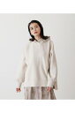 CARDBOARD MATERIAL HOODIE/カードボードマテリアルフーディ / AZUL BY MOUSSY/アズール バイ マウジー/レディース/トップス パーカー【MARKDOWN】