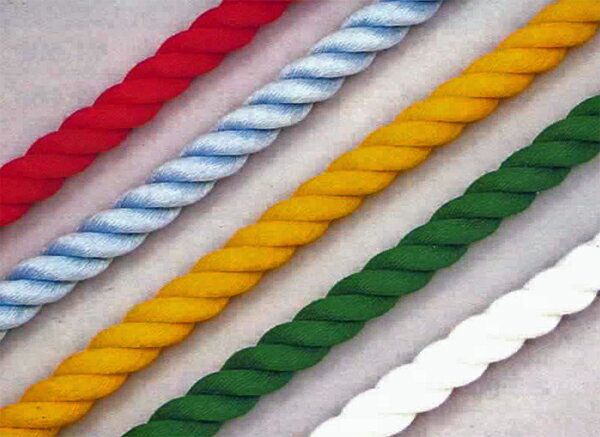 カラー綱引きロープ(ポリプロピレン)・スパン糸