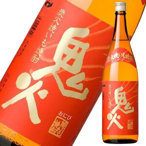 鬼火＜炭火焼きいも焼酎＞25度　1.8L