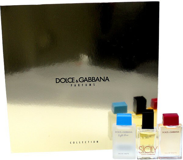 ドルガバ D&G ドルチェアンドガッバーナ[DOLCE&GABBANA]ミニチュアコレクション【エントリー+2店利用でP5倍!最大8倍】あす楽対応【HLS_DU】　【5250円以上で送料無料】香水