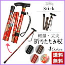 【送料無料】折りたたみ杖 折りたたみステッキ 折りたためる 折りたたみ式 折り畳み 折り畳み式 杖 つえ ステッキ 介護用品 リハビリ 軽量 軽い デザイン 男性 女性 アウトドア ハイキング トレッキングポール ギフト 敬老の日 母の日 プレゼント