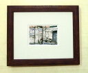 高橋文平 水彩画【アトラーニにて/イタリア】(アート 絵画 水彩 自然 風景画 インテリア フレーム プレゼント インテリア雑貨 引越し 新築 飾る 壁飾り 玄関飾り 壁に飾る絵 アートパネル 贈答 壁 飾る おしゃれ 水彩画 ギフト 水彩画)