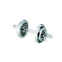 送料別 【取り寄せ】 クロームダンベル 10kg 1個 NK-720