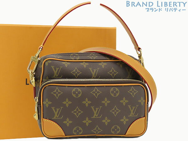 【未使用】ルイヴィトン　LOUIS VUITTON　モノグラム　ナイル　2WAY ハンドバッグ　ワンショルダーバッグ　斜め掛け ショルダーバッグ　ダークブラウン　M14016　【中古】