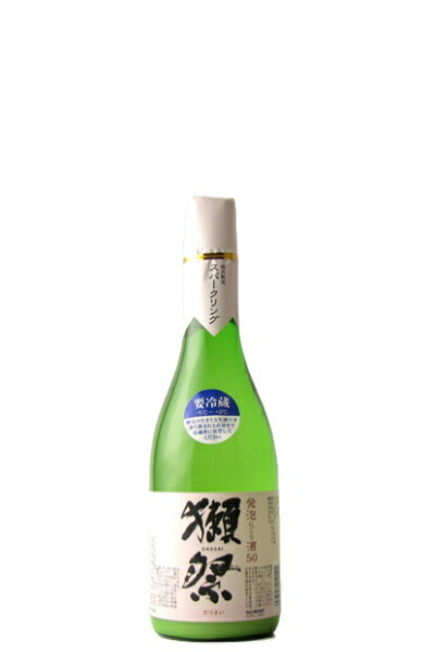 獺祭〔だっさい〕　瓶内熟成スパークリング　純米大吟醸生50　発泡にごり　360ml　[日本酒/山口県/旭酒造]