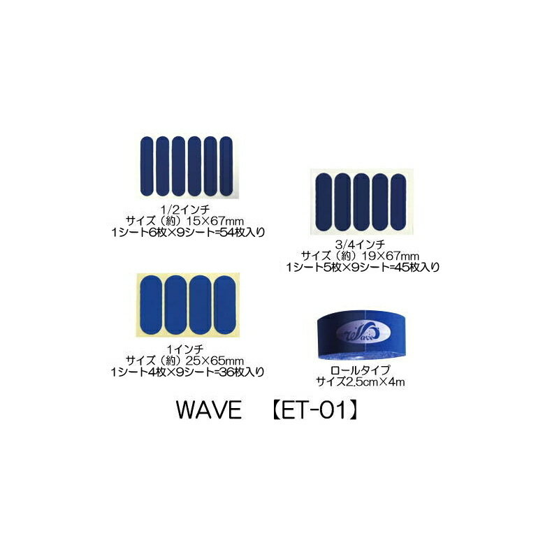 【一部メール便可】　【WAVE】 ET-01 【カットタイプ・ロールタイプ】【単品】