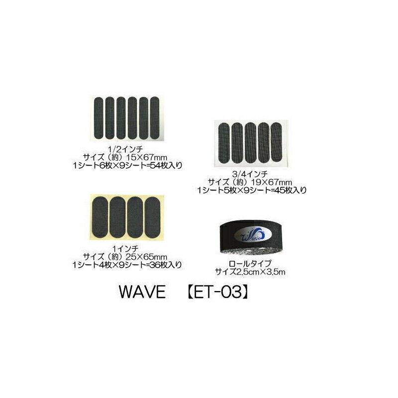 【一部メール便可】　【WAVE】 ET-03 【カットタイプ・ロールタイプ】【単品】