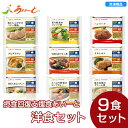 【冷凍介護食】摂食回復支援食あいーと 洋食セット(9個入)/介護食 区分3 あいーと