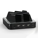 新品 USB充電器 TypeC対応 4ポート 合計出力DC15V2.4A S400BK
