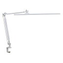 オーム電機 OHM LEDクランプライト アーム式 ホワイト OAL-LK55-W