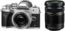 OLYMPUS ミラーレス一眼カメラ OM-D E-M10 MarkIV EZダブルズームキット シルバー