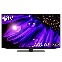 【GWも発送★500円OFFクーポン配布中！～5/6 23___59】 4K有機ELテレビ 48V型 EQ2ライン シャープ <strong>4T-C48EQ2</strong>