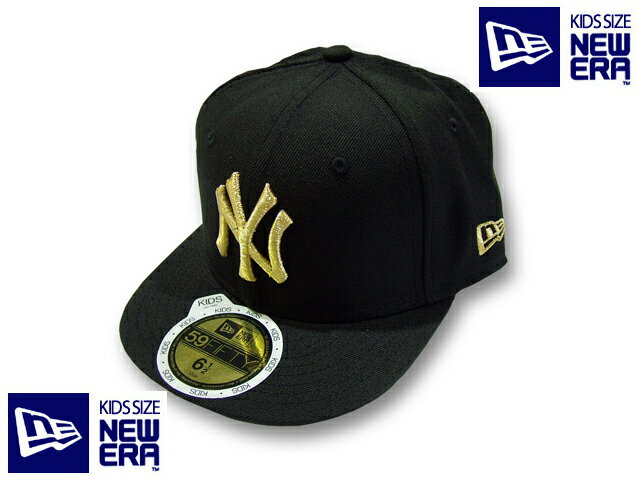 【レビューを書いて送料無料！！】NEW ERA KIDS 59FIFTY CUSTOM CAP【NEW ERA（ニューエラ）KIDS（キッズ・子供）サイズ　帽子】NEWERA 子供サイズ　ニューエラキッズ　キッズサイズ子供用 帽子 キッズダンス 衣装　ヒップホップ