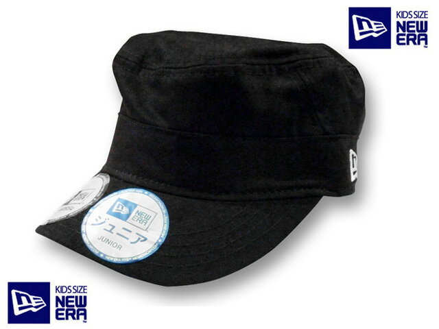 【レビューを書いて送料無料！！】NEW ERA KIDS WM-01 ADJASTABLE CAP(BLACK×WHITE)【NEW ERA（ニューエラ）KIDS（キッズ・子供）サイズ　帽子】NEWERA 子供サイズ　ニューエラキッズ　キッズサイズ　親子ペア ミリタリー子供用 帽子 キッズダンス 衣装大人気のWM-01のキッズサイズモデル！！