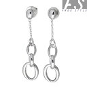フリースタイル FREE STYLE O リング シルバー ピアス アクセサリー ペアセット 両耳用 シルバー925 スターリングシルバー FSE-638