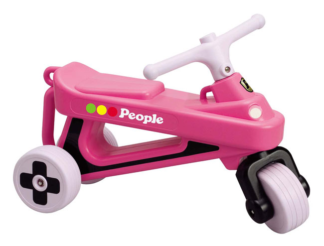 【送料無料】わんぱく2歳の　ポータブル・ブーブ　公園レーサー　ピンク