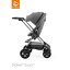 【STOKKEストッケ正規販売店】Stokke Scoot2ストッケ 新スクート2セットベーシックキット(ブラックメラーンジ) キャノピー(ブラックメラーンジ)