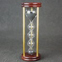 【手吹きガラスの砂時計】 砂時計 3分 フレンチサンドグラス 砂鉄 金子硝子工芸 日本製