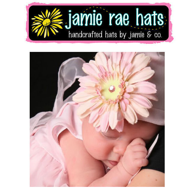 ジェイミーレイハット（Jamie Rae Hats）お花の帽子国内正規代理店商品！ペールピンクデイジーハット