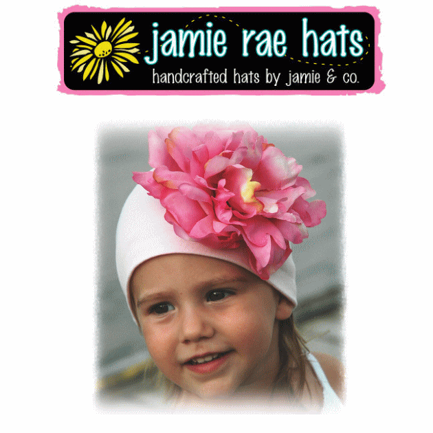 ジェイミーレイハット（Jamie Rae Hats）お花の帽子国内正規代理店商品！Jamie Rae Hats　ジェイミーレイハットペールピンクピオニーハット