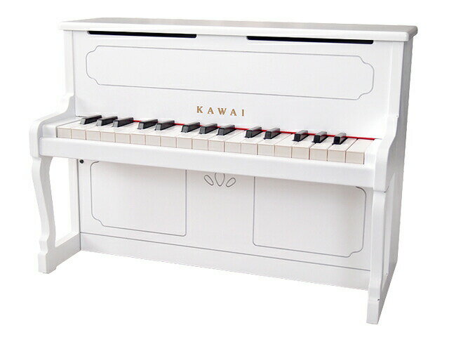 カワイ アップライトピアノ【1152】ホワイト・河合楽器...:babytown:10015301