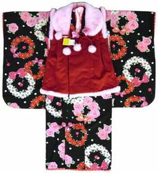 御祝着　被布セット 　SEIKO MATSUDA kimono KIDS