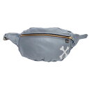 【VANSON】(バンソン) ニューファニーパック with クロスボーン (バトルシップグレー) 【ヴァンソン】【カバン】【男女兼用バック】【ウエストバック】【ショルダーバック】【レザーバック】【バックドロップ 別注】【正規】【アメカジ】【渋谷】【back drop】【送料無料】