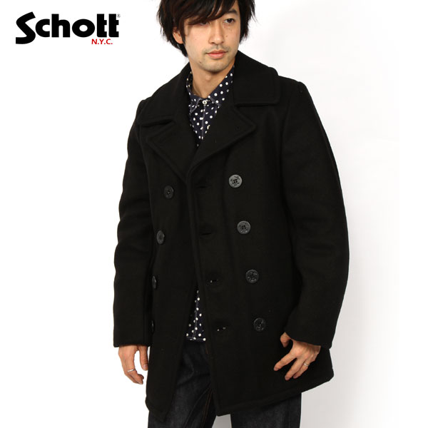 着後レビューでクーポン! SCHOTT ショット ピーコート 740 Pコート メンズ レディース アウター PEACOAT 通販/正規品が激安特価セール