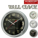 マーキュリー 壁掛け時計 mercury 通販 雑貨 MONTGOMERY ウォールクロック 時計 壁掛け アナログ時計 おしゃれ 子供部屋 リビング 掛け時計 カジュアル アメリカン テイスト かっこいい ブランド グッズ インテリア