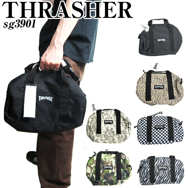 THRASHERʥå㡼ˡ䥹åTHRASHERۥå㡼SG3901 ROLL BOSTON BAG Sڤб_ۡ05P06jul10