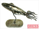 DRESS ドレス 鉄の置物 重量5.6kg アオリイカ 【...