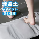 【20%OFFクーポン適用】 珪藻土バスマット 珪藻土マット...