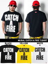 ミューラル MURAL Tシャツ 半袖 ショートスリーブ TEE プリント シンプル ゴシック CATCH A FIRE T-SHIRT -3.COLOR- _FAIR_t