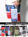 ミューラル MURAL ショート パンツ ショーツ ペイズリー パッチワーク セットアップ PAISLEY PATCHWORK SHORTS -3.COLOR-