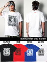 ミューラル MURAL Tシャツ 半袖 ショートスリーブ TEE ティー プリント メンズ ONLY GOD T-SHIRT -4.COLOR-