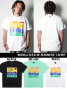 ミューラル MURAL Tシャツ 半袖 ショートスリーブ TEE ティー プリント メンズ B.S.O.W. BUSINESS T-SHIRT -3.COLOR-