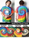 ミューラル MURAL Tシャツ 半袖 ショートスリーブ TEE ティー プリント タイダイ レインボー メンズ B.S. TIE DYE T-SHIRT -4.COLOR-