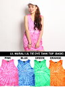 リルミューラル LIL MURAL タンクトップ ノースリーブ タイダイ フェス レディース LIL TIE DYE TANK TOP -BASIC- -Lady's-
