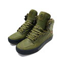 スープラ SUPRA スニーカー シューズ 靴 ストリート スケート スケボー 人気 メンズ VAIDER CW -OLIVE×BLACK-