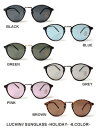 ルチニ LUCHINI サングラス SUNGLASS -HOLIDAY- -6.COLOR- アイウェア メンズ レディース ユニセックス 夏 フェス 6カラー
