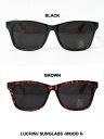 ルチニ LUCHINI サングラス SUNGLASS -WOOD II- -2.COLOR- アイウェア メンズ レディース ユニセックス 夏 人気 定番 フェス ウッド 木 ブラック ブラウン