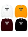 ハイライフ High Life チャンピオン スターサークル クルーネック スウェット × Champion STARCIRCLE CREWNECK メンズ M-XL ブラック/ホワイト/バーガンディ/ゴールド