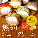 焦がしシュークリーム5個入り【冷凍便】 2トーンシュー、専門...